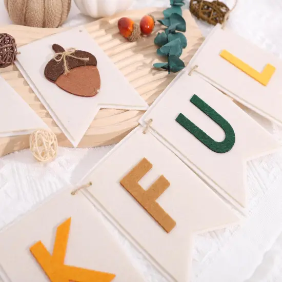 Thankful Felt Banner (Thankful Felt Banner) {5}