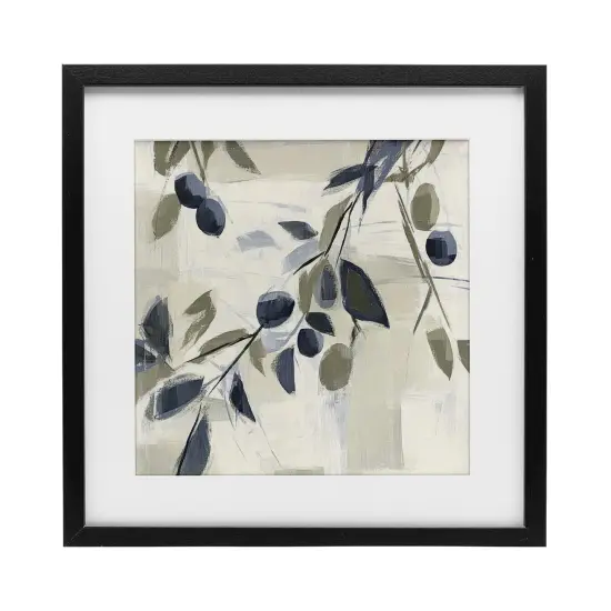 Stupell Industries Soft Mediterranean Greenery Framed Print Under Glass, design by Mona Grace {7}