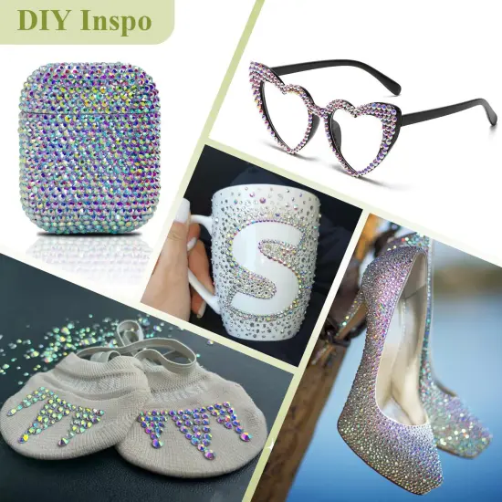 2500PCS SS10/2.8mm Flatback Crystal Rhinestones {5}