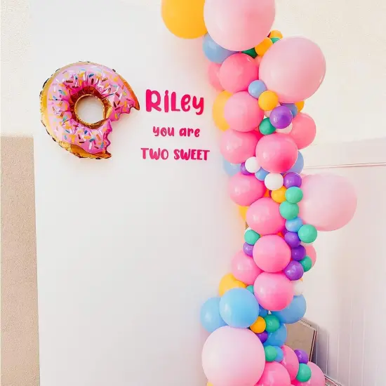 Pink Balloons Different Sizes 18" 12" 10" 5" Party Latex Balloons for Birthday Baby Shower Wedding Anniversary Princess Theme Party Decorations {5}