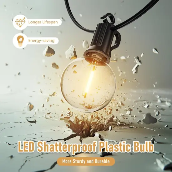 Brightown Outdoor String Lights {2}