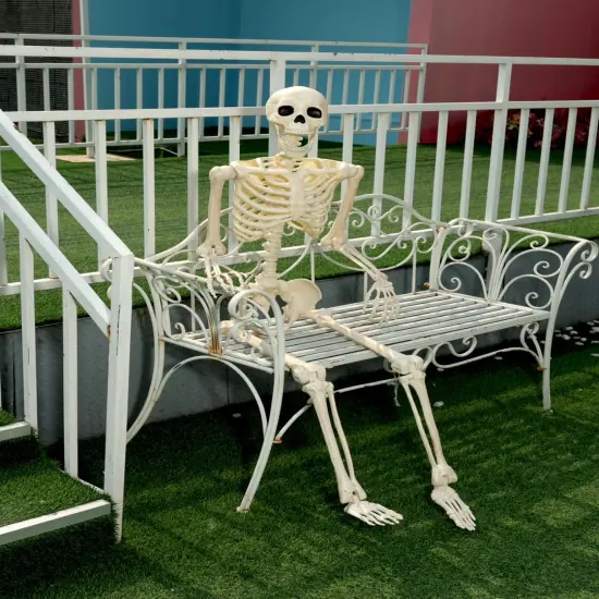 Realistic Posable and Movable Joints Halloween Decoration for Crazy Bonez Skeleton Line {5}