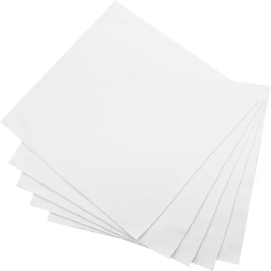 Pre-Cut Charm Packs Cotton Square Bundles 10"x10" 45 Pieces White {1}