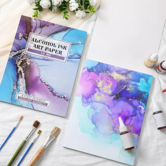 2 Pack 8.5 x 11 Inch Alcohol Ink Pads {3}