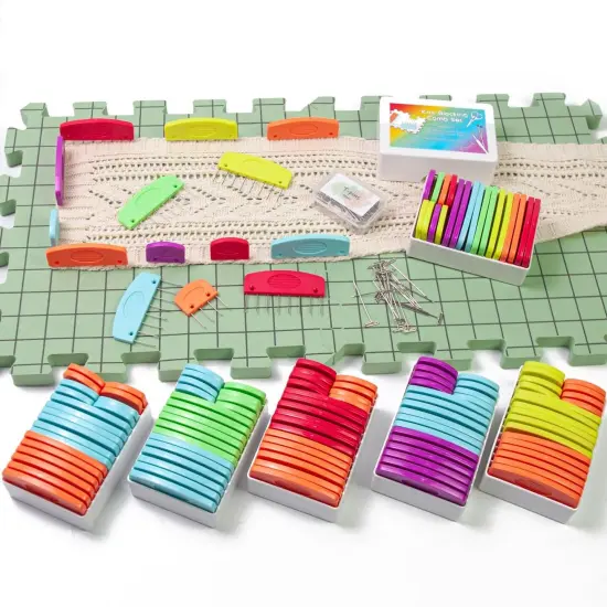 20pcs/Set Colorful Knit Blocking Pins Kit {4}