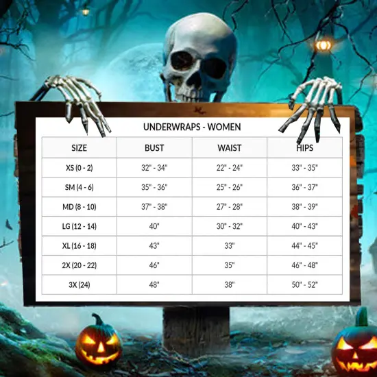Women's Boneyard Skeleton Costume Dress for Halloween {7}