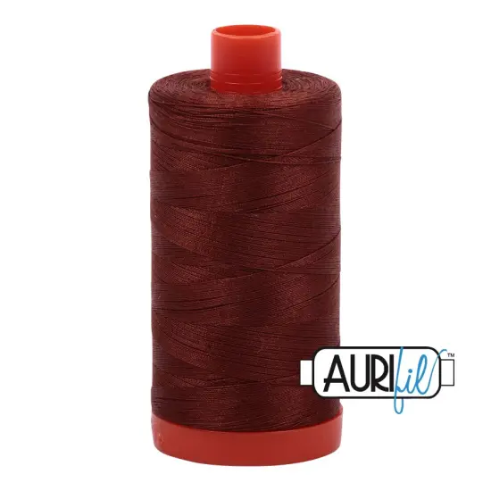 Copper Brown (4012) | 50wt Large Spool (1300M / 1422Y) | Aurifil Thread {1}
