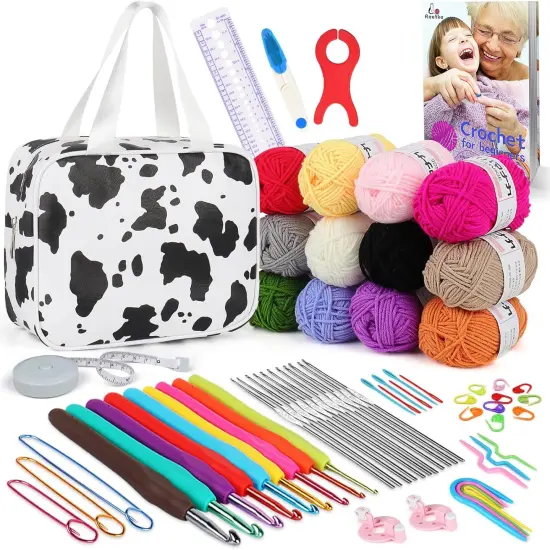 Crochet Kit for Beginners with Instructions {1}