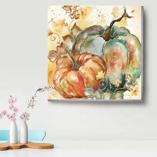Fall Pumpkin Paint by Numbers Kit for Adults with Framed {4}