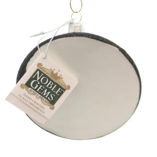 Noble Gems 4.25 In Dog Bone In Bowl Christmas Tree Ornament , Glass Ornament Pet Puppy Red {3}