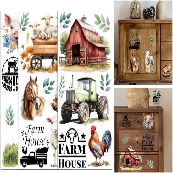 Transfer Sticker for Furniture Crafts Decor {1}