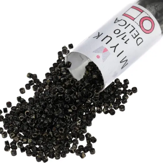 Miyuki Delica Bead Black {7}