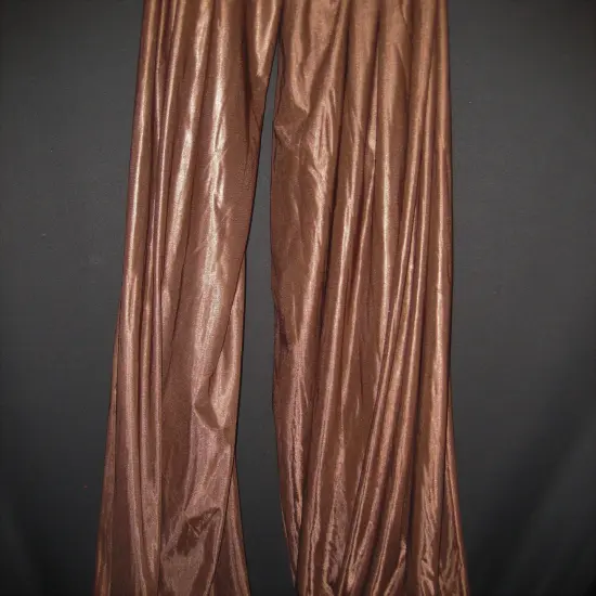 1 Yard Stretch Brown Polyester Fabric For Aerial Silks Hammocks Backdrops Crafts 108&Prime;-120&Prime; Wide {2}