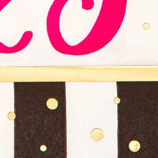 Hello 25 Party Paper Napkins (5 x 5 In, 50 Pack) White {7}