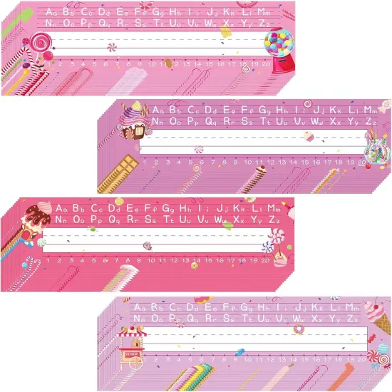 48 Pcs Name Tags Labels for Classroom {1}