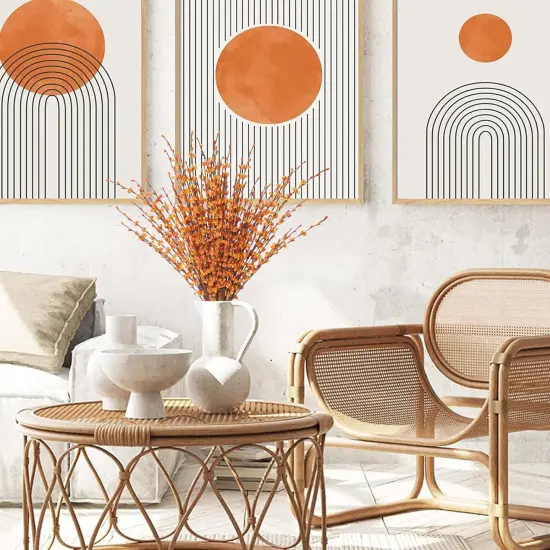 5 Pcs 29.5" Long Fake Fall Flowers {2}