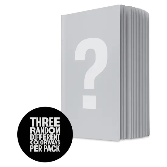Uglybooks Perfect Bound Notebook - NO.1 Mystery, 5-3/4" x 4", 135 gsm, Pkg of 3 {1}
