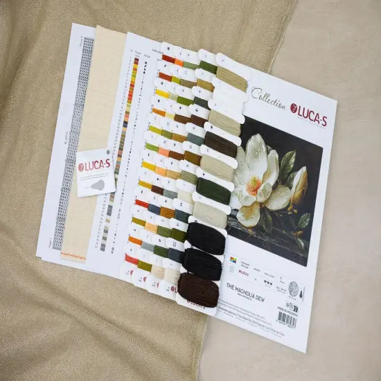 The Magnolia Dew B713L Counted Cross-Stitch Kit {3}