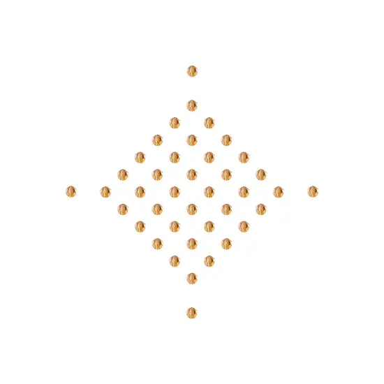 Preciosa 4mm Czech Glass Faceted Round Beads 40 Pieces Light Colorado Topaz {4}