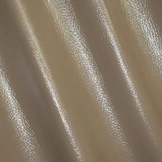 Clay Brown Textured Glossy Vinyl Home Decorating Fabric By the Yard {2}
