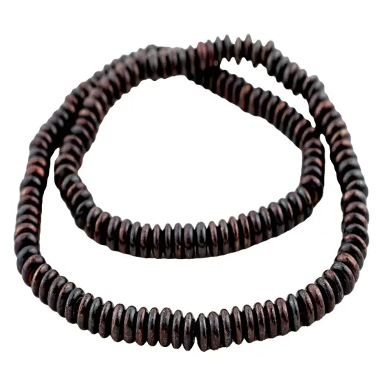 The Bead Chest Antiqued Copper Smooth Rondelle Beads (3x6mm) {3}