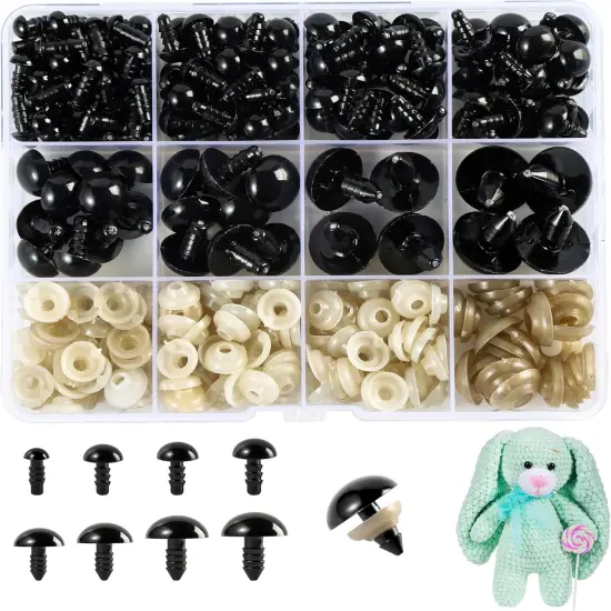 6-18 mm, 8 Sizes Safety Eyes for Crocheting {1}