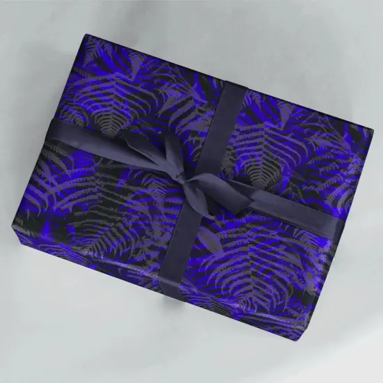Blue Tropical Gift Wrap {1}