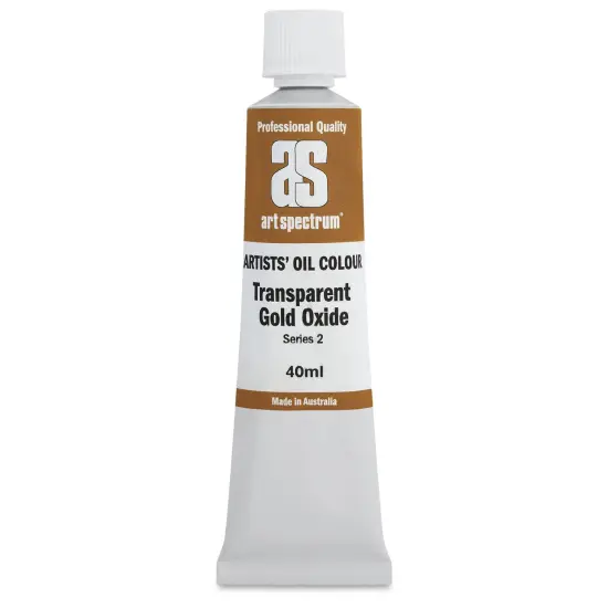Art Spectrum Artists' Oil Paint - Transparent Gold Oxide, 40 ml {1}