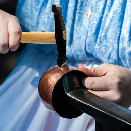 The Beadsmith Small Raising Hammer - Metal Elements - Head with Two-Sided 24mm Rectangular Faces &ETH; Tool Used to Add Texture and Dimension to Metalwork {2}