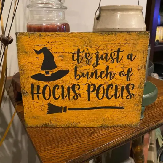 Halloween Stencils for Painting on Wood 12&rdquo;x8&rdquo; Large Halloween Stencil (Halloween) {5}