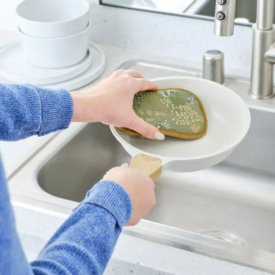 Kitchen Herbs Reusable Scrubbies, Set of 4 {2}