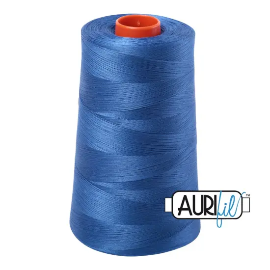 Delft Blue (2730) | 50wt Cone (5900M / 6452Y) | Aurifil Thread {1}
