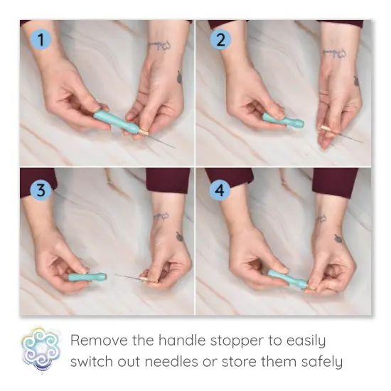 Extra Large Needle Felting Starter Kit Includes 54 Premium Wool Colors, 100G Core Wool, 50 Needles and Tools, Text and Video Guide. Craft Kit for Beginners, Kids and Adults {6}