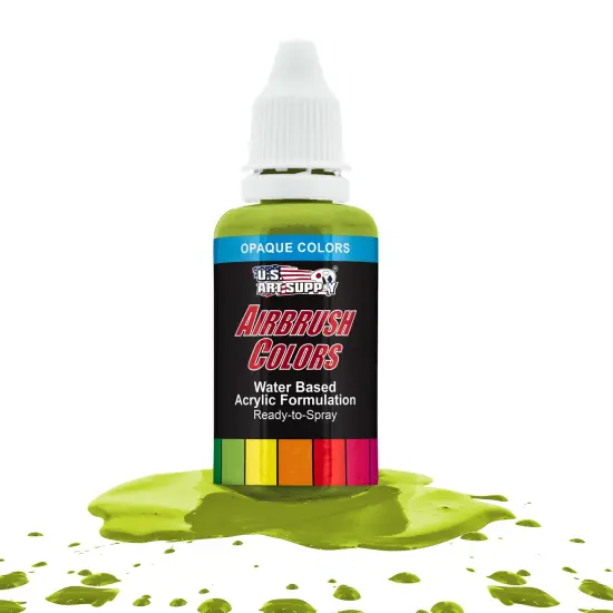 Chartruese, Opaque Acrylic Airbrush Paint, 1 oz. {1}