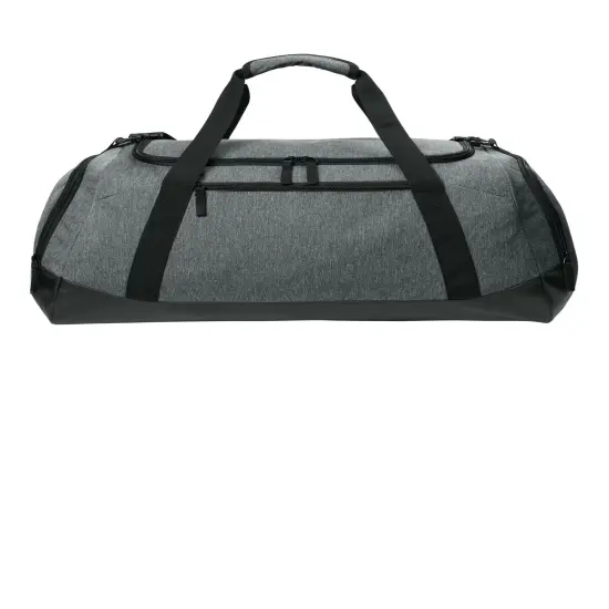 Sport-Tek&reg; Large Rec Duffel Heather Grey {1}