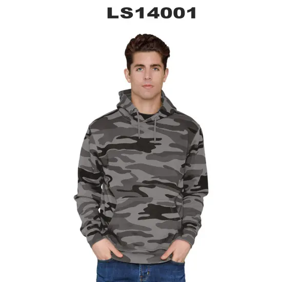 Lane Seven&reg; Unisex Premium Pullover Hooded Sweatshirt OCEAN BLUE {5}