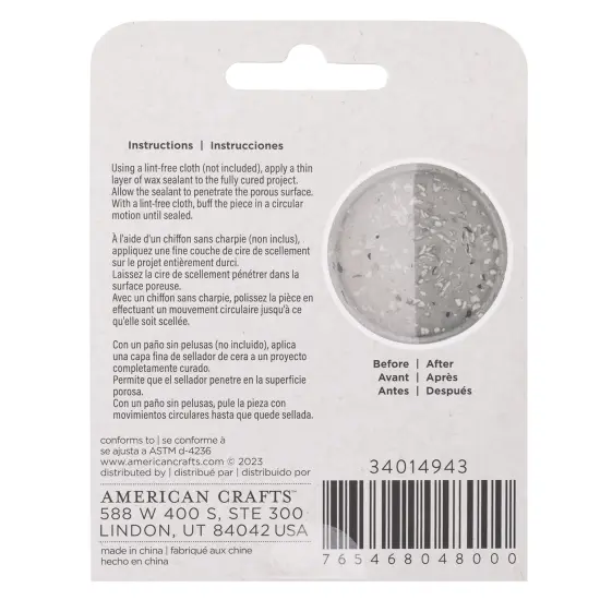 American Crafts Color Pour Resin Wax Sealant-5oz {4}