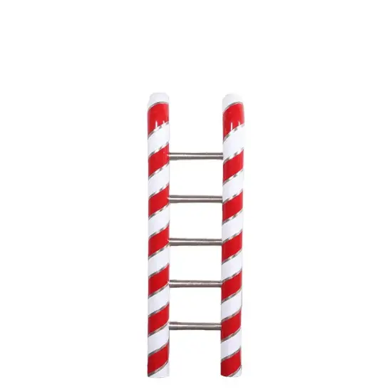 Candy Cane Ladder Over Sized Statue {1}