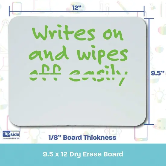 Personal White Boards (Pack of 12) {3}