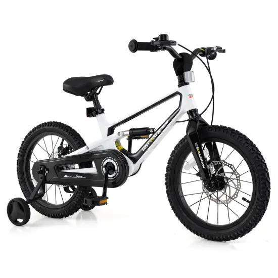 16 Inch Kids Bike Magnesium Alloy Frame Adjustable for Ages 4-7 with Easy-to-Use Features {1}