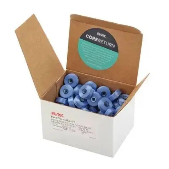 Hawaiian Blue Magna-Glide Classic #60 Bobbin Box (Case of 72) {4}