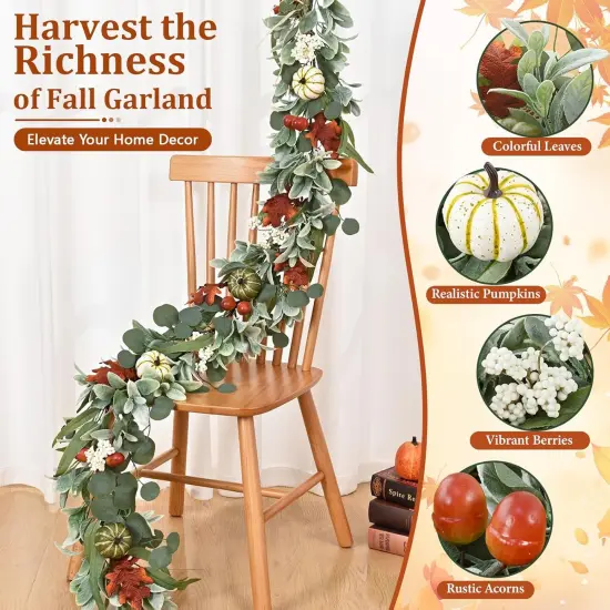 Fall Decorations for Home - 5.9 Ft {4}