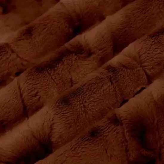 Red Autumn Luxe Cuddle Mirage 80" Fabric per yard {2}