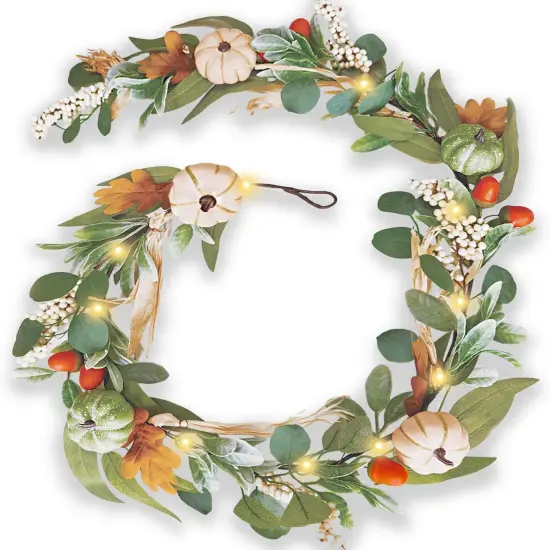 Fall Decorations for Home 6Ft Fall Garland {1}