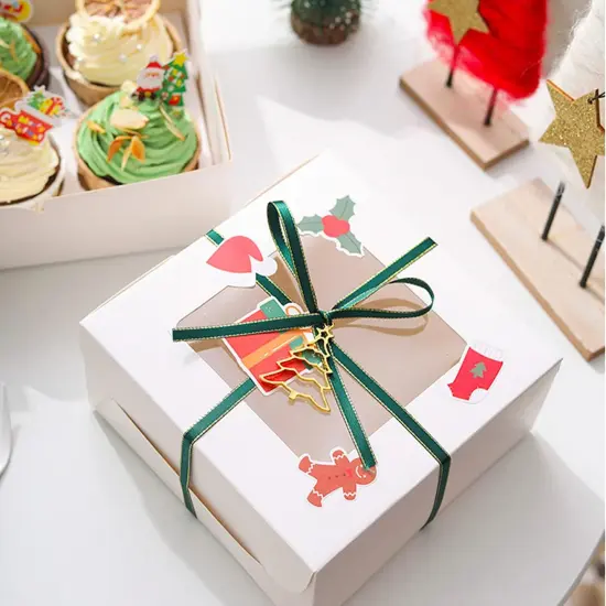 Cupcake Boxes,25 Pack 4 Grid Cupcake Boxes Individual Muffins Cupcake Holders Portable Pastry Containers Cupcake Carriers with Window Insert,Pastry Containers {5}