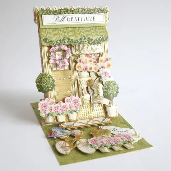 Flower Shop 3D Easel Dies {4}