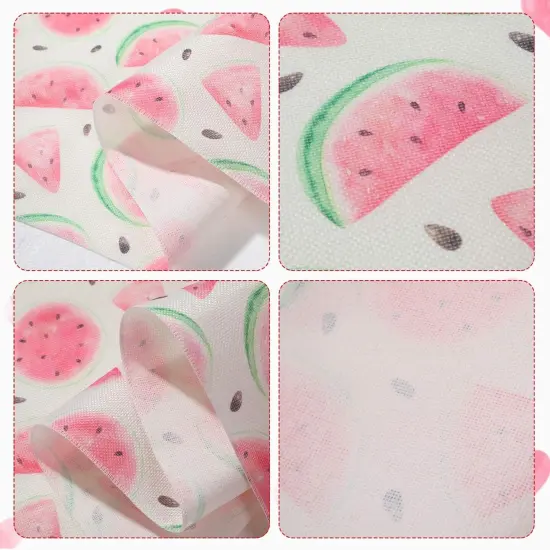2 Pcs Watermelon Watermelon Theme Tablecloth {3}