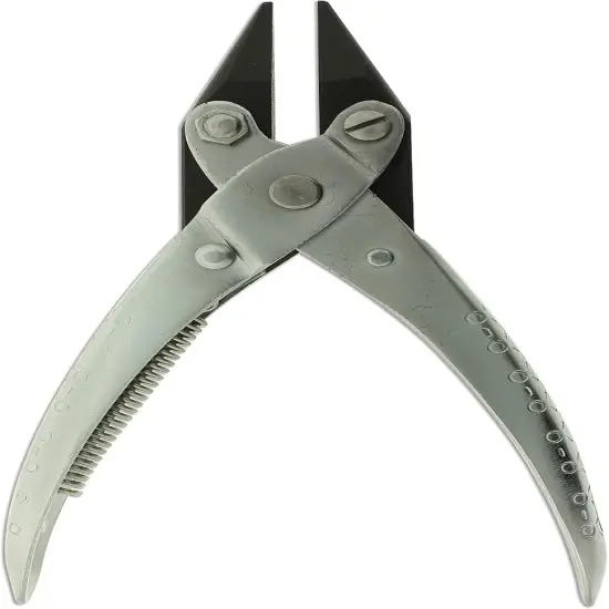 The Beadsmith Chain Nose Parallel Pliers with Spring, Flat Grip for Jewelry Making, Wirework & Repair {5}