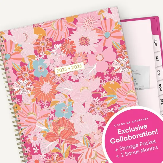 2025-2026 Academic Year Planner - 8.5" x 11" - Bloom Pink {3}