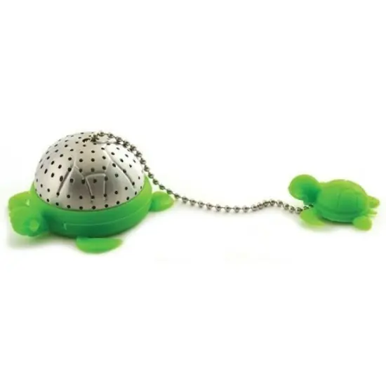 Norpro Turtle Shape Silicone /Stainless Steel Mesh Ball Loose Leaf Tea Infuser {4}